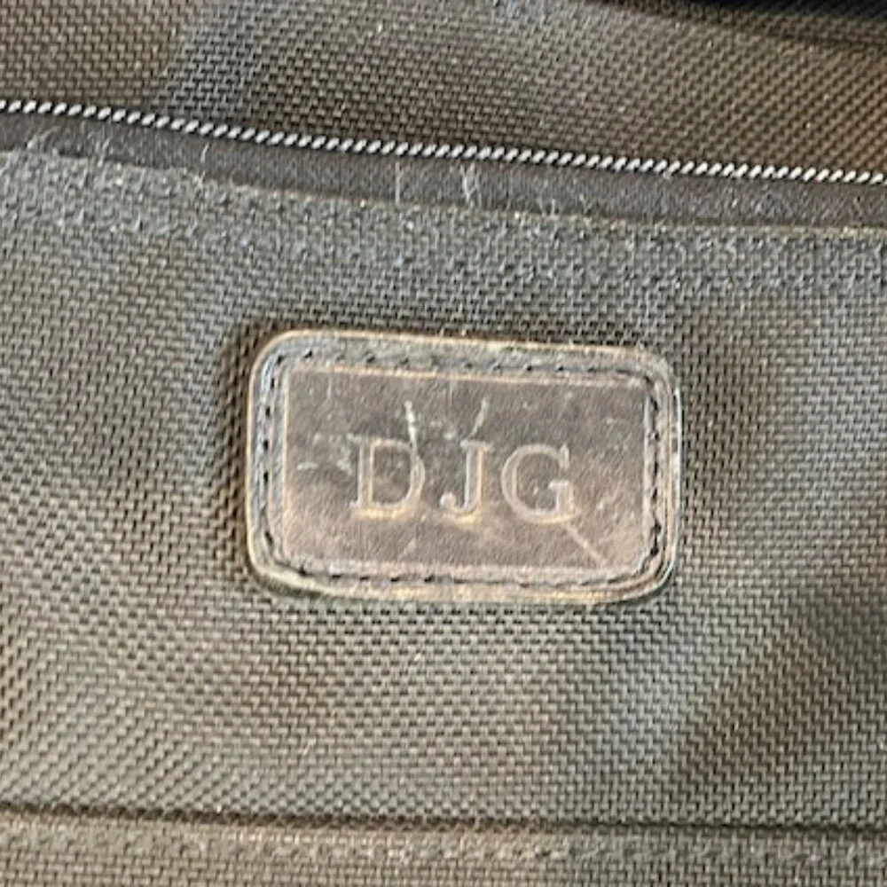 Tumi Alpha 2621D3 Large Nylon Leather Organizer Laptop Brief Case Media Bag